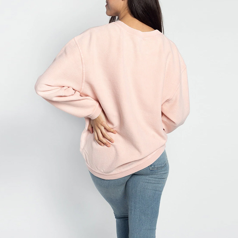 our corded crew sweatshirt at hongfeng is perfect for casual, stylish outfits.